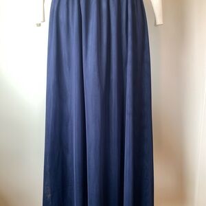 Boden Deep Blue Net Tulle Skirt
